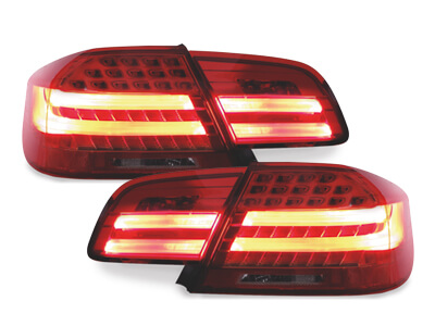 Pilotos traseros LED BMW E92 Coupe 2D 05-09 rojo/ahumado