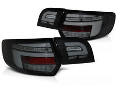 Faros traseros de LEDs AUD A3 8P Sportback 2003-2008 con intermitente dinamicos negros ahuamados