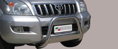 Defensa delantera barras en Acero Inoxidable Toyota Land Cruiser Kdj 120/125 03- Diametro 63 Homologadastyle=