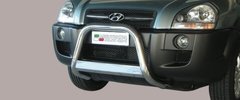 Defensa delantera barras en Acero Inoxidable Hyundai Tucson 04- Diametro 63 Homologada
