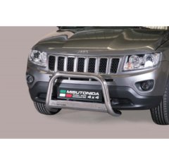 Defensa delantera barras en Acero Inoxidable Jeep Compass 11- Diametro 63 Homologada