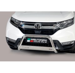Defensa delantera barras en acero inoxidable Honda Cr V Hybrid 2019- O 63 Homologada - Ec Barstyle=