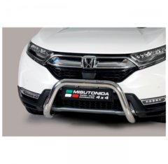 Defensa delantera barras en acero inoxidable Honda Cr V Hybrid 2019- O 76 Homologada - Ec Bar