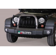 Defensa delantera barras en Acero Inoxidable Jeep Wrangler 11-