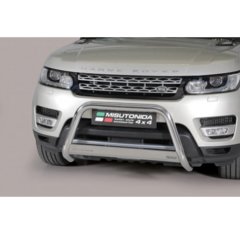 Defensa delantera barras en Acero Inoxidable Land Rover Range Rover Sport 14 - - Diametro 63mm - Homologacion Ce