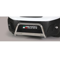 Defensa delantera barras en Acero Inoxidable Peugeot Expert 16- O 63 Homologada - Misutonida Italia