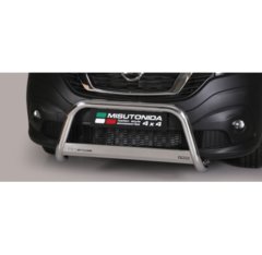 Defensa delantera barras en Acero Inoxidable Nissan Nv 300 O 63 Homologada - Misutonida Italia