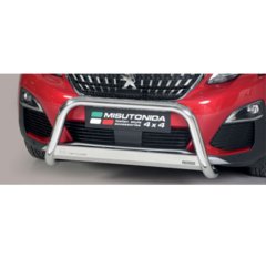 Defensa delantera barras en Acero Inoxidable Peugeot 3008 18- O 63 Homologada - Misutonida Italia