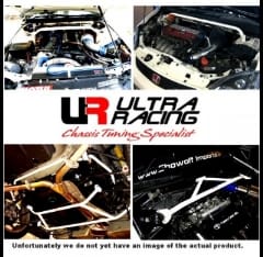 Barra de Refuerzo deportiva Peugeot 207 06-12 /208 Gti UltraRacing 4p Delantera Inferior Bracestyle=