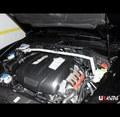 Barra de Refuerzo deportiva Porsche Cayenne 958 10+ 3.0 V6 UltraRacing Delantera Superior Strutbarstyle=
