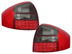 Pilotos faros traseros LED Audi A6 4B 97-04 rojo/ahumado