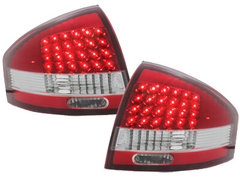 Pilotos faros traseros LED Audi A6 97-04 rojo/cristal