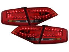 Pilotos faros traseros LED Audi A4 B8 8K Lim. 07+ red/ahumadostyle=