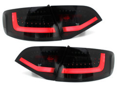 LITEC Pilotos faros traseros LED Audi A4 B8 8K Avant 09-12 negro/ahumado