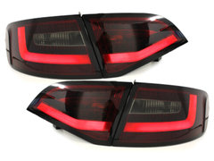 LITEC Pilotos faros traseros LED Audi A4 B8 8K Avant 09-12 rojo/ahumadostyle=