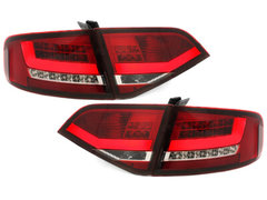 Pilotos faros traseros LED Audi A4 B8 8K Lim. 07-10 rojo/cristalstyle=