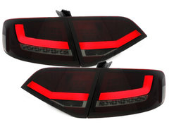 Pilotos faros traseros LED Audi A4 B8 8K Lim. 07-10 rojo/ahumadostyle=