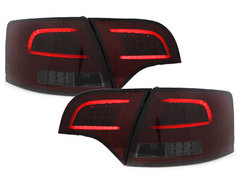 Pilotos faros traseros LED Audi A4 Avant B7 04-08 rojo/ ahumadostyle=