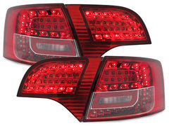 LITEC Pilotos faros traseros LED Audi A4 Avant B7 04-08 rojo