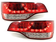 Pilotos faros traseros LED Audi Q7 05-09 rojo/transparente