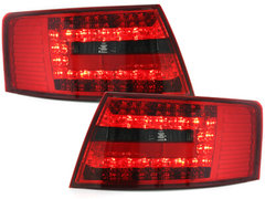 Pilotos faros traseros LED Audi A6 Lim.04-08 rojo(ahumado