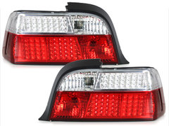 Pilotos faros traseros LED BMW E36 Coupe mit LED-Blinker rojo/cris
