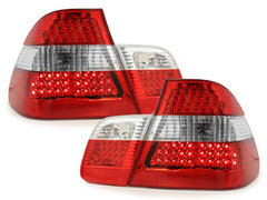Pilotos faros traseros LED BMW E46 Lim. 98-01 rojo/cristal 4 pieza