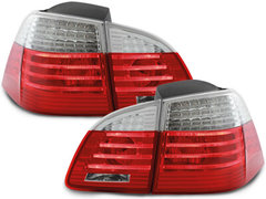 Pilotos faros traseros LED BMW E61 Touring 04-07 rojo/cristal