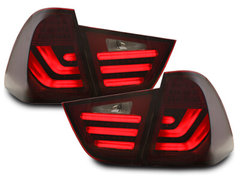 Pilotos faros traseros carDNA LED BMW E91 LCI 3er Touring 08-11 rojo/ahumadostyle=