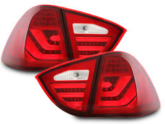 Pilotos faros traseros carDNA LED BMW E91 3er Touring rojo/transparente