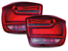 Pilotos faros traseros LED BMW Serie 1 F20 2011 + rojos / cristal