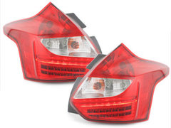 Pilotos faros traseros LED Ford Focus 2011+ rojo/transparentestyle=