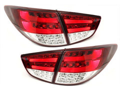 Pilotos faros traseros LED Hyundai IX35 2010+ rojo/cristal