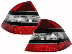 Pilotos faros traseros LED Mercedes Benz W220 clase S negro/rojo/c