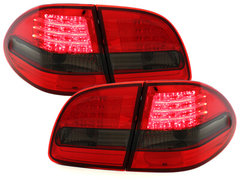 Pilotos faros traseros LED Mercedes Benz E W211 modele T rojo/ahum