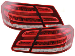 Dectane Pilotos faros traseros LED Mercedes Benz W212 13+ rojo/trans
