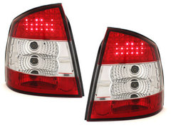 Pilotos faros traseros LED Opel Astra G Lim./hatchback98-04 rojo/c