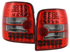 Pilotos faros traseros LED VW Passat 3B Variant 97-01 rojo/cristalstyle=