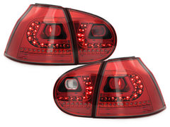 LITEC Pilotos faros traseros LED VW Golf V 03-09 rojo/cristalstyle=
