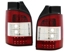 Pilotos faros traseros LED VW T5 03+ rojo/cristalstyle=