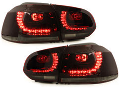 Pilotos faros traseros LED VW Golf VI 08+ rojo/ahumado R-Lookstyle=