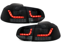 Pilotos faros traseros LED VW Golf VI intermitente LED negro/ahumastyle=