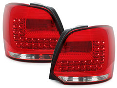 Pilotos faros traseros LED VW Polo 6R 09-14 rojo/transparentestyle=