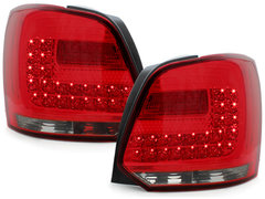 Pilotos faros traseros LED VW Polo 6R 09-14 rojo/ahumadostyle=