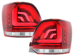 Pilotos faros traseros LED VW Polo 6R 09-14 rojo/transparentestyle=
