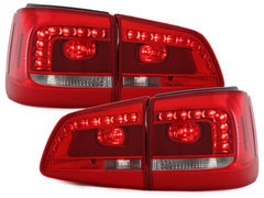 Pilotos faros traseros LED VW Touran 2011+ rojo/transparente