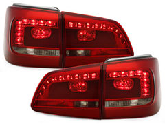 Pilotos faros traseros LED VW Touran 2011+ rojo/ahumado