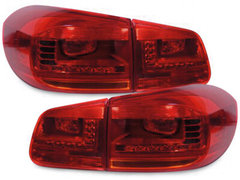 Pilotos faros traseros LED VW Tiguan 2011+ rojo/transparente