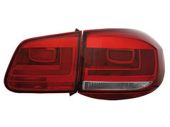 Pilotos faros traseros LED VW Tiguan 2011+ rojo/ahumado