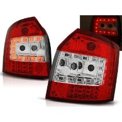 Focos / Pilotos traseros de LED Audi A4 10.00-10.04 Avant Led Rojo/blanco